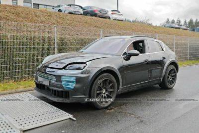 В сети появились снимки электрического Porsche Cayenne - autocentre.ua
