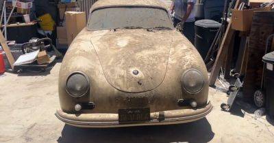 Редчайший старинный Porsche за $100 000 найден заброшенным в старом гараже (фото, видео) - focus.ua - Украина - Сша - штат Калифорния
