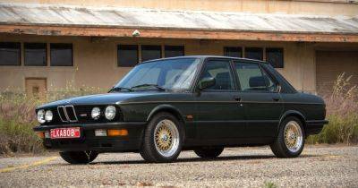 Королевская "пятерка" BMW 1987 года ушла с молотка за $140 000 (фото) - focus.ua - Украина - Сша - Швеция