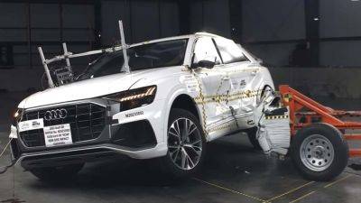 Audi Q8 выдержал боковой удар от NHTSA на «пять звезд» - autocentre.ua - Сша