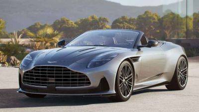 Мягкая крыша и роскошный интерьер: Aston Martin представил новый кабриолет (фото) - autocentre.ua