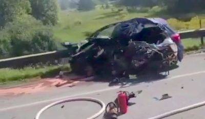 Тяжелая авария на Баусском шоссе: при столкновении с фурой погиб водитель легкового авто - rus.delfi.lv - Латвия
