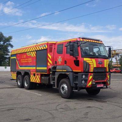 Ford Trucks - Столичным огнеборцам показали экспериментальную пожарную машину - autocentre.ua - Киев