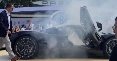 Льюис Хэмилтон - Любопытный посетитель автошоу повредил редкий суперкар Pagani за $2,5 миллиона (видео) - focus.ua - Украина - Сша
