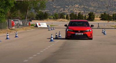 Honda Civic - «Заряженный» Honda Civic проверили на управляемость (видео) - autocentre.ua