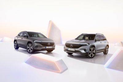 Обновлённые Mercedes-Benz EQA и EQB: увеличенная дальнобойность и более свежий дизайн - kolesa.ru - Китай - Сша - Mercedes-Benz