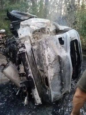 На Черниговщине автомобиль полицейского подорвался на мине – есть погибшие (фото) - autocentre.ua - Черниговская обл.