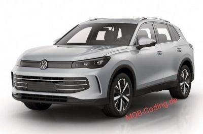 Опубліковані фото нового Volkswagen Tiguan 2024 - news.infocar.ua