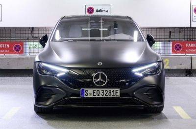 Mercedes Benz Eqe - Новий Mercedes-Benz EQE навчили самостійно заїжджати на стоянку і паркуватися - news.infocar.ua - Mercedes-Benz