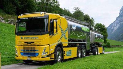 В Швейцарии молоко начали возить электрическим грузовиком - auto.24tv.ua - Евросоюз - Швейцария