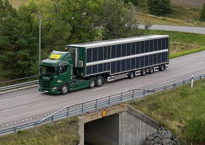Автопоезд Scania на солнечных батареях сможет проехать 5000 км - autocentre.ua - Испания - Швеция