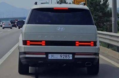 Оновлений Hyundai Santa Fe помітили без камуфляжу - news.infocar.ua - Santa Fe