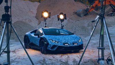 Lamborghini Huracan - Lamborghini Huracan Sterrato примерил новый цвет кузова и декор - autocentre.ua
