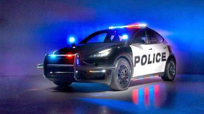 Tesla Model Y переделали в полицейский автомобиль - auto.24tv.ua - штат Калифорния