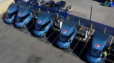 PepsiСo показала электрические грузовики Tesla Semi в работе (видео) - autocentre.ua - Сша - Сакраменто