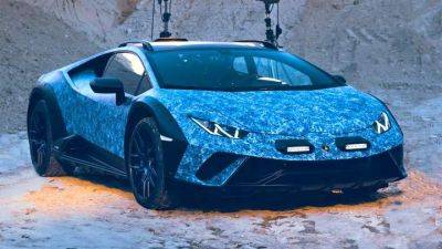Lamborghini вручную шедеврально раскрасил Huracan - auto.24tv.ua