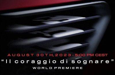 Alfa Romeo анонсувала гібридний суперкар - news.infocar.ua