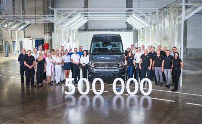 Volkswagen Crafter - На заводе Volkswagen во Вжесне выпущен 500-тысячный автомобиль - autocentre.ua - Польша