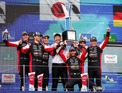 Брендон Хартли - Майк Конвей - Хосе-Мария Лопес - Рио Хиракава - WEC: Команда Toyota в пятый раз стала чемпионом мира - f1news.ru