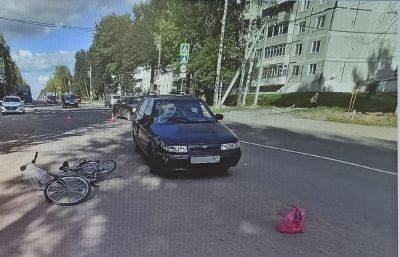 В Торжке ВАЗ сбил на перекрестке велосипедиста - afanasy.biz