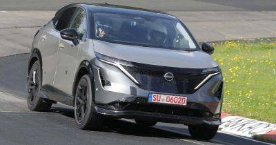 Новый спортивный электрокроссовер Nissan заметили во время испытаний (фото) - focus.ua - Украина