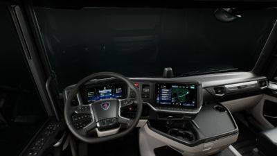 На грузовиках Scania появилась цифровая приборная панель - autocentre.ua