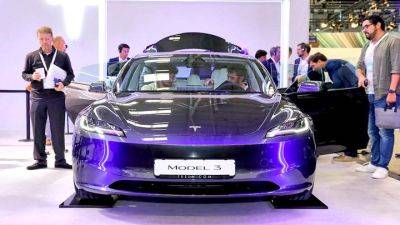 Обновленная Tesla Model 3 засветилась в Мюнхене - auto.24tv.ua - Китай - Германия - Сша