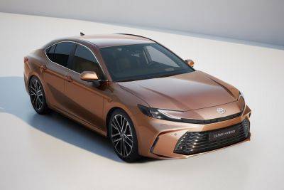 Toyota Camry нового поколения: представлен седан для Европы - kolesa.ru - Китай - Германия - Франция
