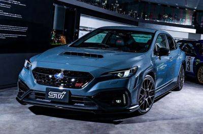 Доступен после выигрыша в лотерее: Subaru показала особенный седан WRX S4 STI Sport♯ - kolesa.ru - Сша - Япония