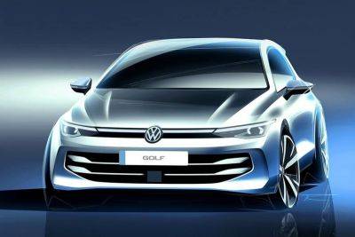Volkswagen Golf - Обновлённый Volkswagen Golf показали без камуфляжа - kolesa.ru