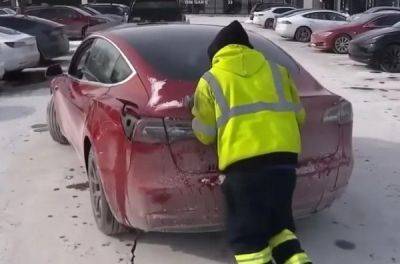 Електромобілі Tesla не змогли зарядитися під час морозів у Чикаго - news.infocar.ua