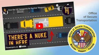 Кто и на чем перевозит ядерные бомбы: видео - auto.24tv.ua - Сша