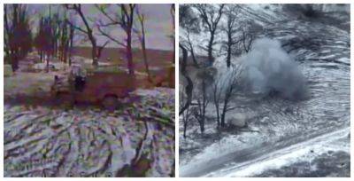 Украинский дрон уничтожил российскую спецмашину ЗСА-Т (видео) - autocentre.ua - Россия - Луганск