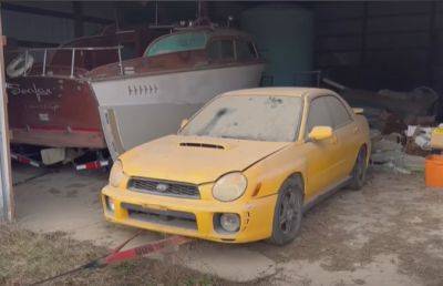 Брошенный в сарае Subaru WRX вернули на дороги (видео) - autocentre.ua - Сша