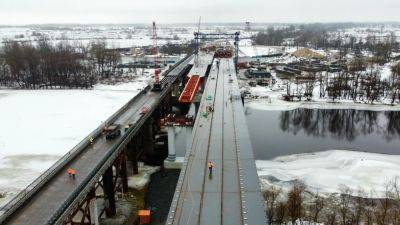 Возле Чернигова строят уникальный мост - autocentre.ua - Украина