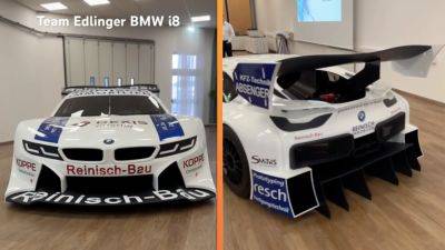 Гибридный BMW i8 оснастили четырьмя моторами от мотоцикла BMW HP4 Race - autocentre.ua
