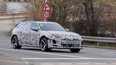 Шпионы заметили Audi RS5 Avant 2026 в камуфляже - auto.24tv.ua - Германия