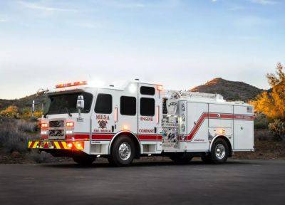 В Аризоне на службу принята первая электрическая пожарная машина - autocentre.ua - штат Аризона