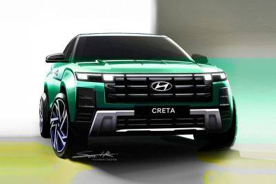 Брутальная Hyundai Creta: новые официальные изображения - kolesa.ru - Santa Fe - Индия