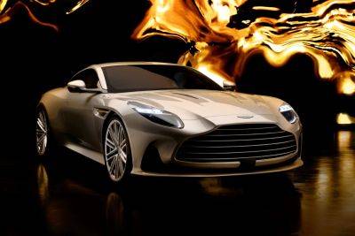 Джеймс Бонд - Aston Martin DB12 Goldfinger: купе с золотой отделкой для фанатов Джеймса Бонда - kolesa.ru