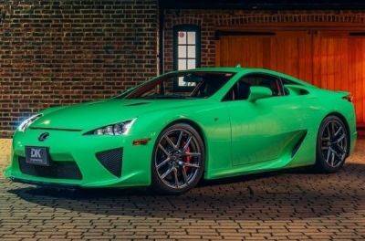 Lexus Lfa - Виявлено 12-річний суперкар Lexus LFA із пробігом 1350 км - news.infocar.ua