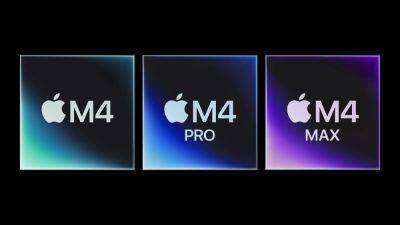 Процессоры Apple M4 Pro и M4 Max — в два раза быстрее аналогов M1, Thunderbolt 5 120 Гбит/с - itc.ua - Украина