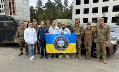 БФ "Надежда" и фонд "Рідна країна" Николая Томенко передали боевой автомобиль с трейлером спецподразделения "Омега" - politeka.net - Украина - Сумская обл.