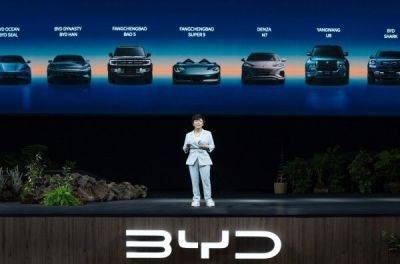 Китайський BYD за продажами вийшов на рівень Honda і Ford - news.infocar.ua - Китай