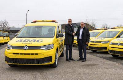 Volkswagen поставив для ADAC велику партію фургонів Caddy - autocentre.ua - Німеччина