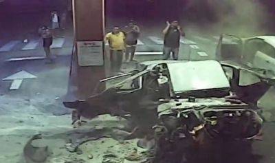 На заправке в Аргентине взорвался автомобиль, «нашпигованный» кокаином (видео) - autocentre.ua - Аргентина - Буэнос-Айрес
