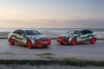 Обновлённые «заряженные» седан и хэтчбек Audi S3 показались на первых фото - kolesa.ru
