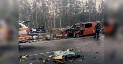 Смертельное ДТП в Ровенской области: при столкновении грузовика и микроавтобуса погибли три человека - fakty.ua - Украина - Mercedes-Benz