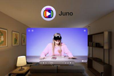 Juno ─ стороннее YouTube-приложение для Apple Vision Pro по цене $5 - itc.ua - Украина - Google