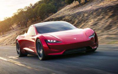 Tesla Roadster выйдет на рынок в 2025 году с новым дизайном и десятком ракетных модулей - kolesa.ru